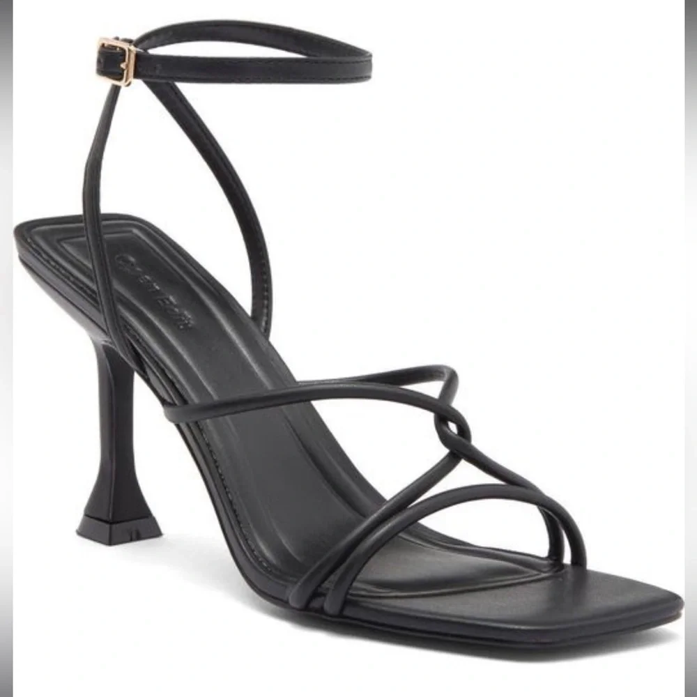 New Open Edit Women’s Strappy Square‎ Toe Rachel Sandals
